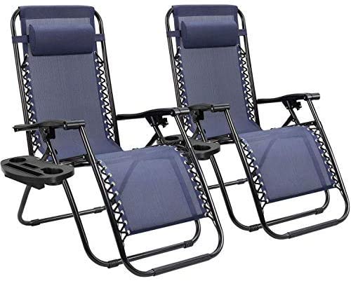 Homall Zero Gravity Chair Patio Folding Lawn Lounge Chairs 